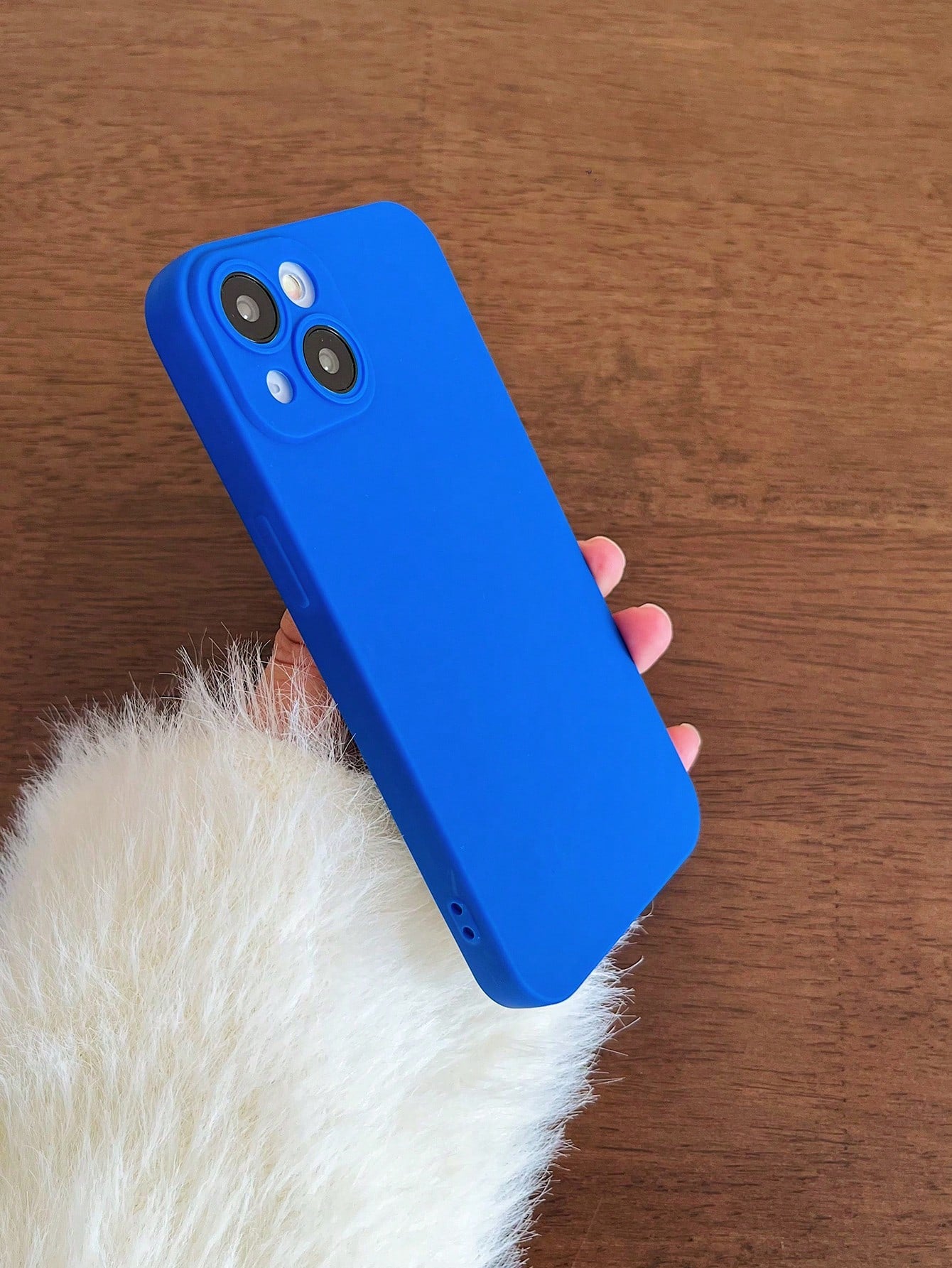 Simple Solid Blue Phone Case, Compatible With IPhone 17 Pro Max, 16, 16 Pro Max, 16 Pro, 16 Plus