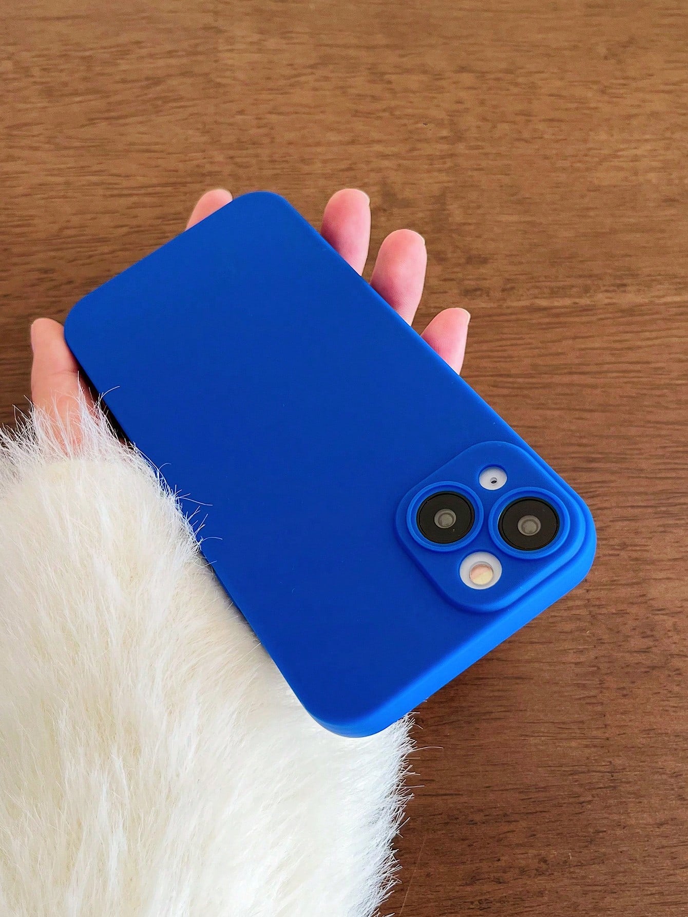 Simple Solid Blue Phone Case, Compatible With IPhone 17 Pro Max, 16, 16 Pro Max, 16 Pro, 16 Plus