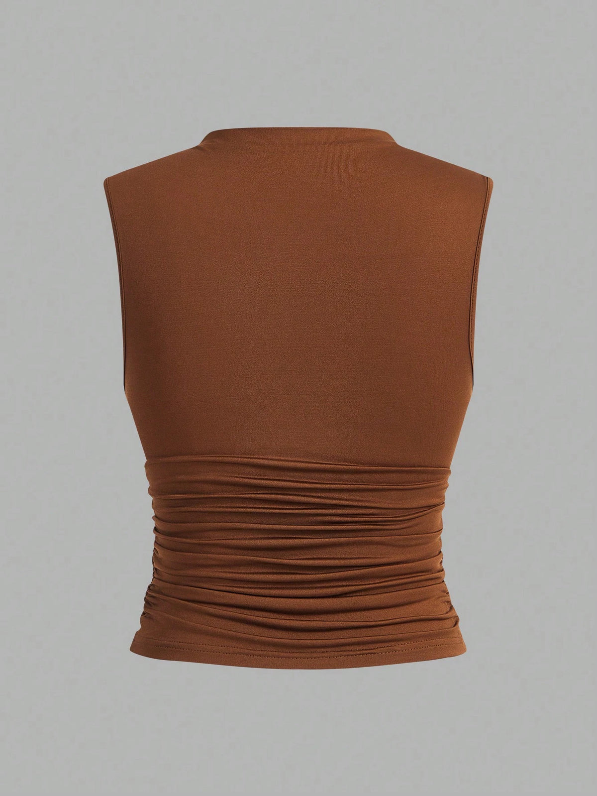 Siren Gaze 3pcs Pleated Sleeveless Blouse Tops Summer Casual