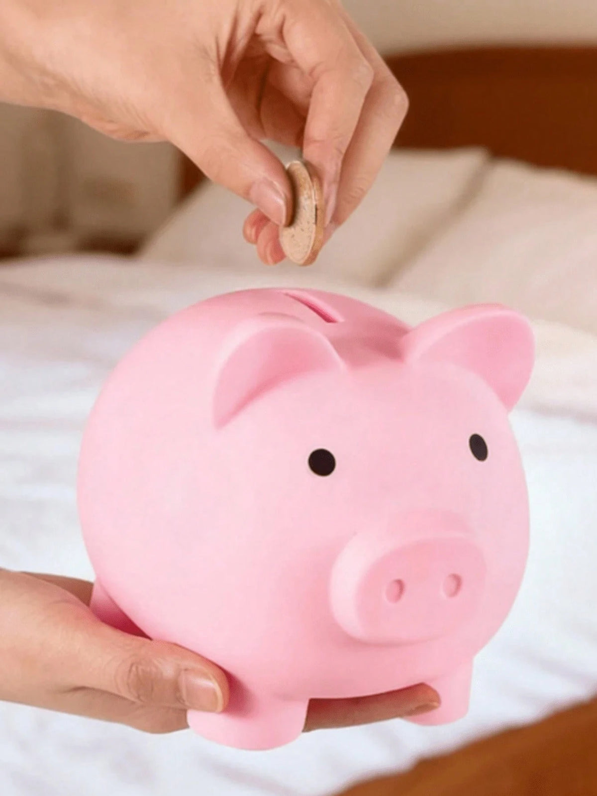 Small Creative Piggy Bank Funny Charming Cute Saving Box Unbreakable Money Box Secret Storage Box Coin Bank For Women And Men Cartoon Lovely Money Bank Saving Coin Bank For Bedroom School Small Pig Ba