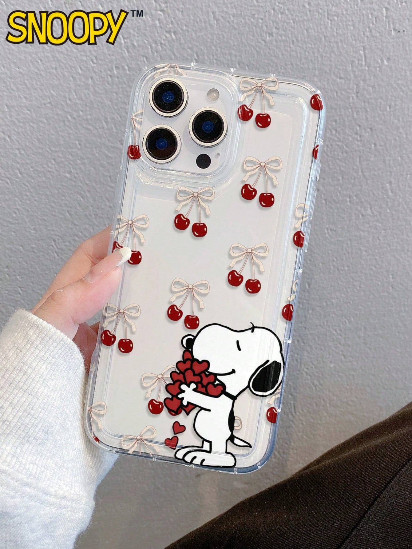 SNOOPY This Cartoon Anime Airbag Phone Case Is Made Of Anti-Drop Tpu Material And Can Be Given As A Holiday Gift. It Is Suitable For Apple Phones, And The New Model Is Suitable For IPhone13/14/15/16