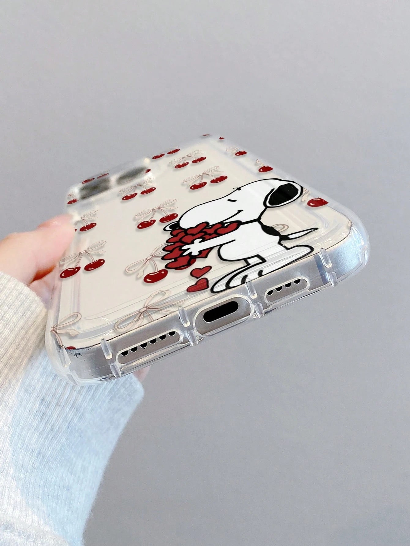 SNOOPY This Cartoon Anime Airbag Phone Case Is Made Of Anti-Drop Tpu Material And Can Be Given As A Holiday Gift. It Is Suitable For Apple Phones, And The New Model Is Suitable For IPhone13/14/15/16