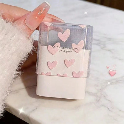 Soft Pink Heart-Shaped Charger Protective Case, Ins-Style Cute Digital Accessory Compatible With Multiple Scenarios, Fits Apple 18W/20W Fast Charger, Sweet Style Fast Charging Protection Set, Suitable