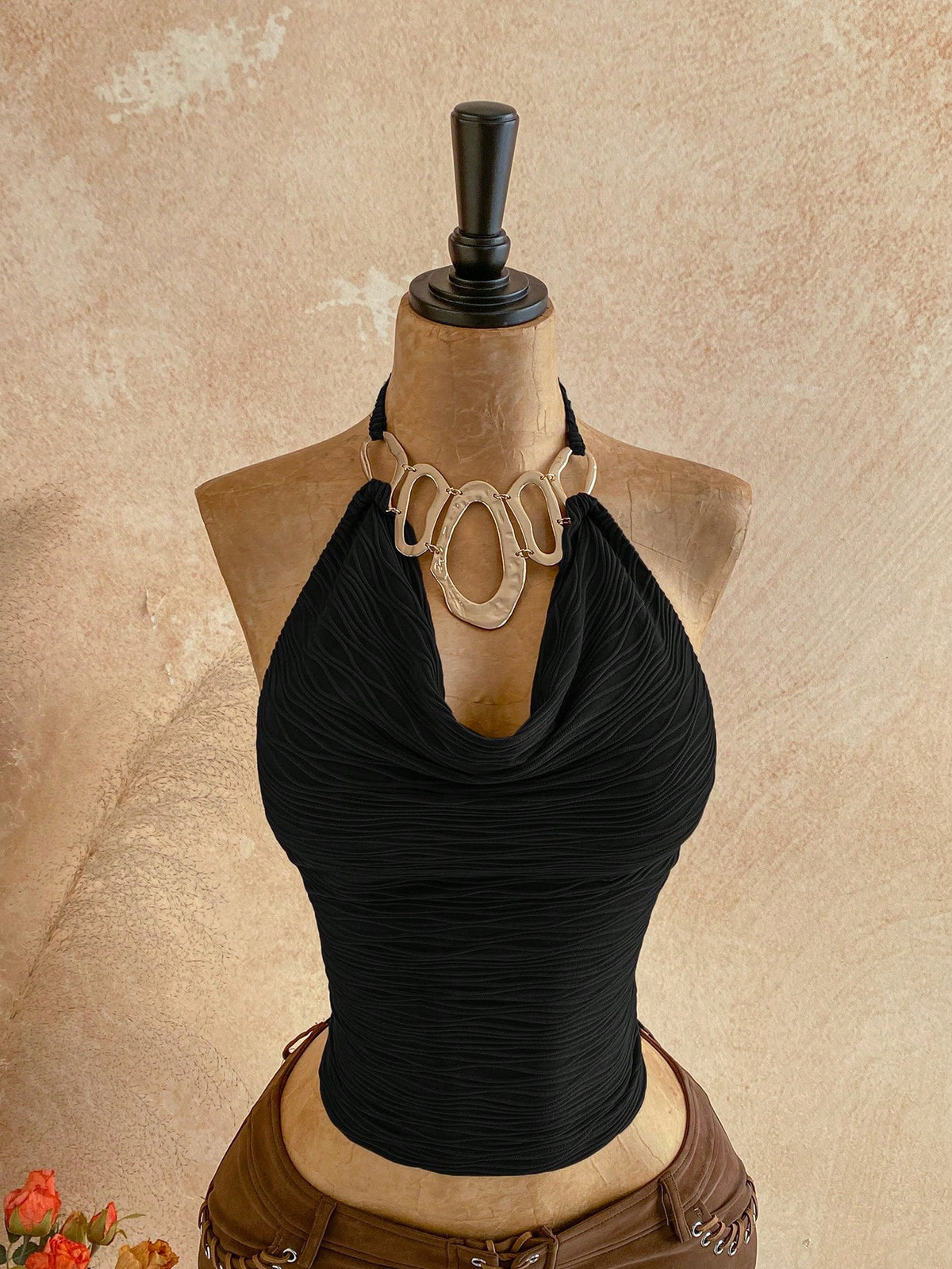 Soleia Spring/Summer New Casual Vacation Western Beach Wedding Guest Attire Graduation Brunch St. Patrick's Day Spring Break Easter Music Festival Elegant Bohemian Tropical Halter Backless Tie Strap M