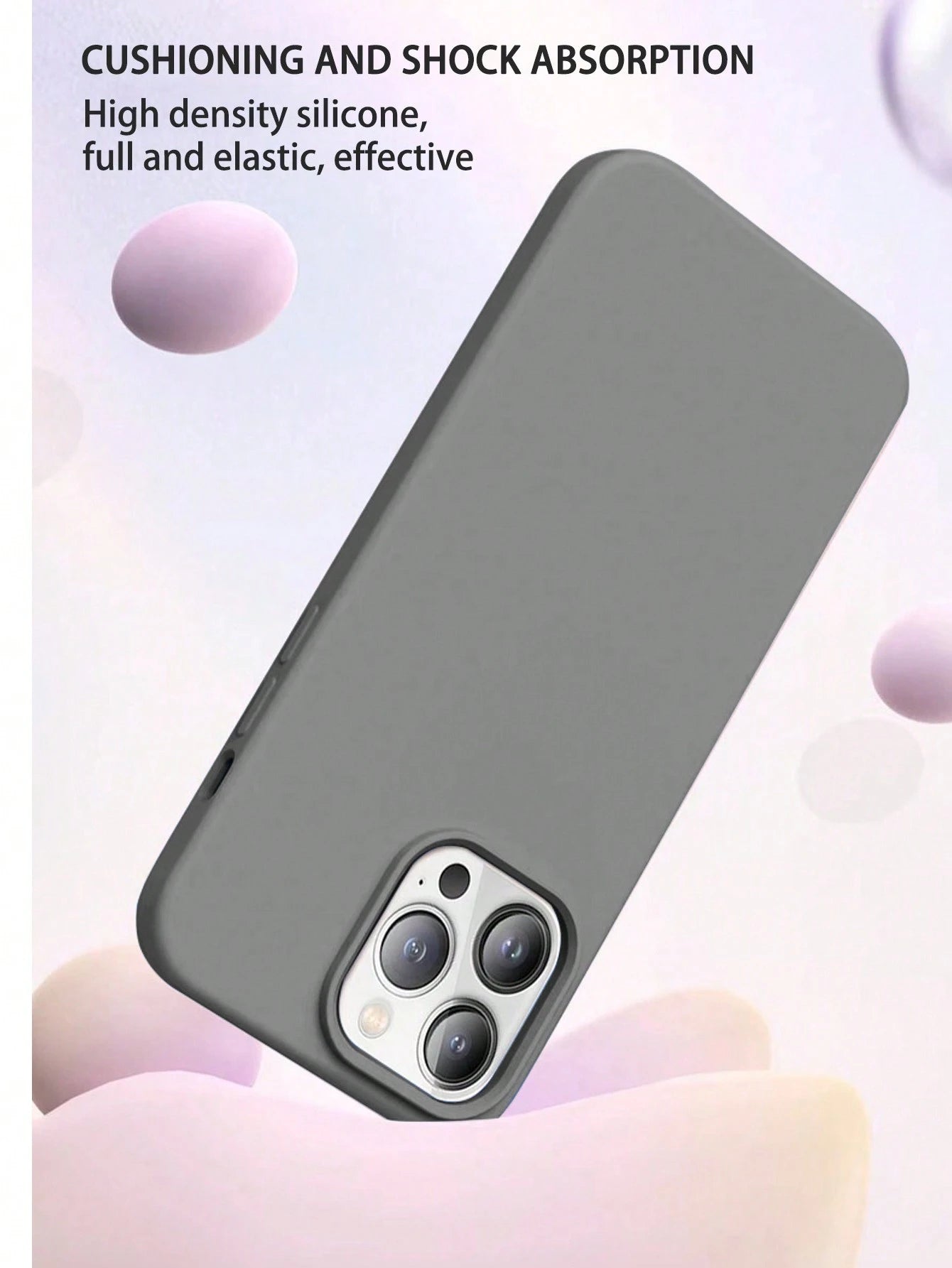 Solid Color Luxury Silicone Shockproof 1PC Liquid Silicone Case Compatible With Apple Compatible With IPhone 16 14 13 12 11 15 Pro Max Cover Compatible With IPhone 12 13 Mini 14 15 16 Plus Fashion Wit