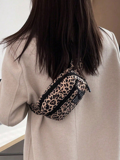 Solid Color Nylon Fabric Fashion Mini Plain Canvas Casual Versatile Tourism Chest Bag/Phone Pouch/Purse For Women