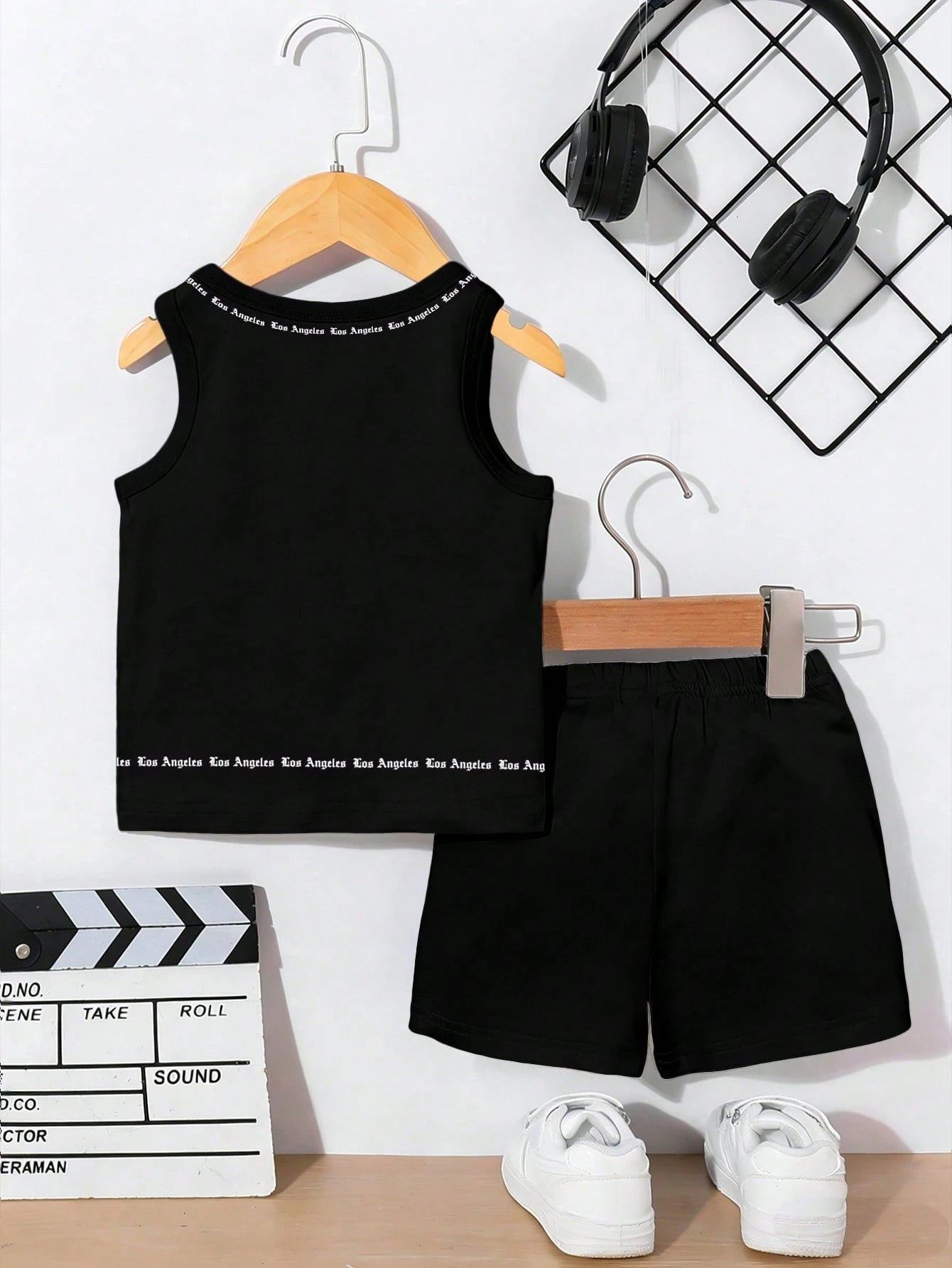 Souflis Souflis 2-Piece Baby Boy Suit,Cute Cartoon Dinosaur Prints Sleeveless Vest & Shorts Set,Dark Green Summer Casual Beach Outfit For School,Parties & Gifts