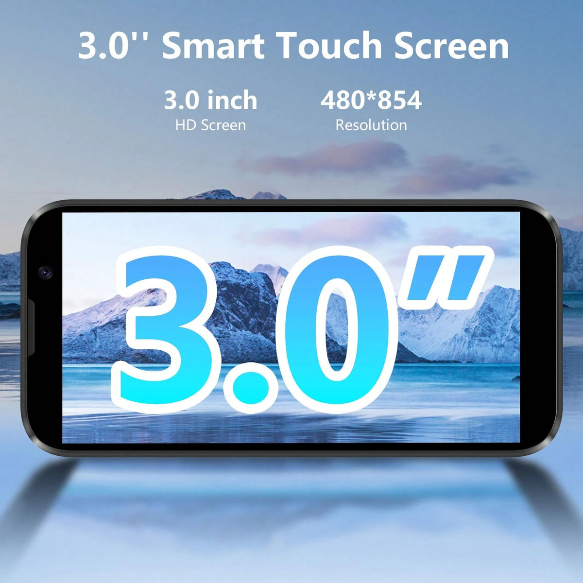 SOYES [New] 3.0" HD Touch Screen Mini Smartphone. Android System. Camera Mobile Phone, Video Cell Phone Wih Face ID GPS 2GB+16GB Best Birthday Present & Christmas Gifts, Download App Via Wifi. With