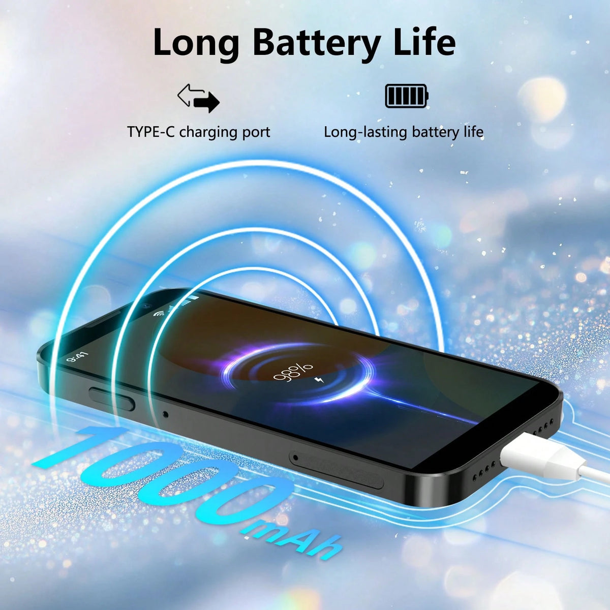 SOYES [New] 3.0" HD Touch Screen Mini Smartphone. Android System. Camera Mobile Phone, Video Cell Phone Wih Face ID GPS 2GB+16GB Best Birthday Present & Christmas Gifts, Download App Via Wifi. With