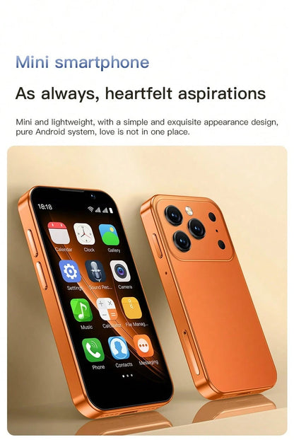 SOYES XS18PRO Fashionable Lightweight Smartphone, 3-Inch 3G Smart Phone, Personalized Mini Ultra-Light, 3.0 High-Definition Screen, Multi-Core Processor, Memory Card Expansion, Compact And Portable, F