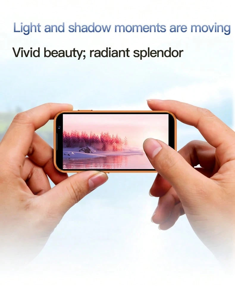 SOYES XS18PRO Fashionable Lightweight Smartphone, 3-Inch 3G Smart Phone, Personalized Mini Ultra-Light, 3.0 High-Definition Screen, Multi-Core Processor, Memory Card Expansion, Compact And Portable, F