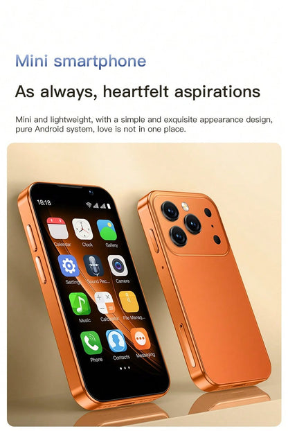 SOYES XS18PRO Fashionable Lightweight Smartphone, 3-Inch 3G Smart Phone, Personalized Mini Ultra-Light, 3.0 High-Definition Screen, Multi-Core Processor, Memory Card Expansion, Compact And Portable, F