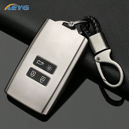 Suitable For Car FOB Cover Keychain- Fits For Renault Captur, Koleos, Kadjar, Arkana, Megane, Dacia Duster, Sandero, Stepway And Smart Remote Keychains