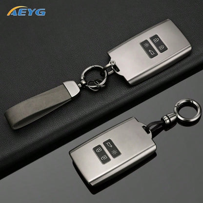 Suitable For Car FOB Cover Keychain- Fits For Renault Captur, Koleos, Kadjar, Arkana, Megane, Dacia Duster, Sandero, Stepway And Smart Remote Keychains