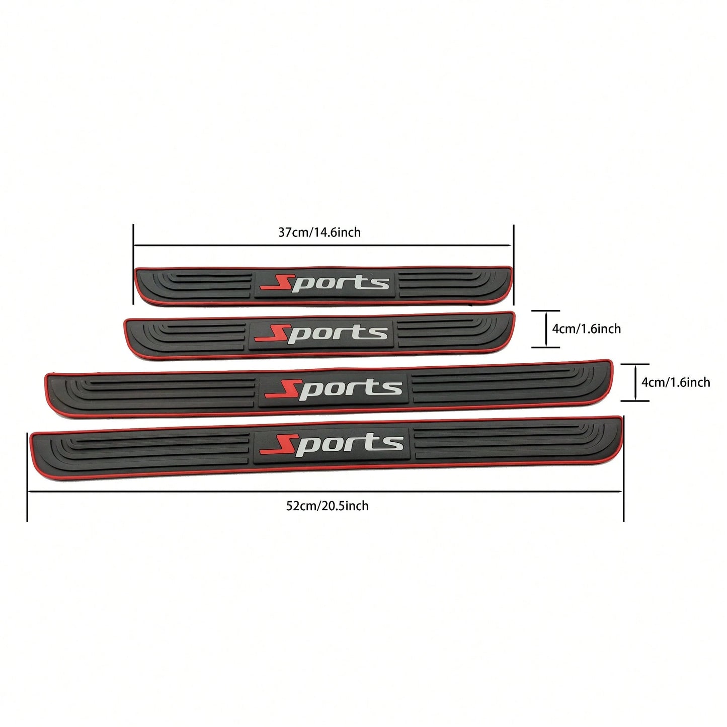 Super Durable And Suitable For Car Door Threshold Protection Strips, Universal Modified Anti Scratch Stickers, Exclusive For Door Welcome Foot Pedals, Enhancing The Appearance And Sense Of Safety Insi