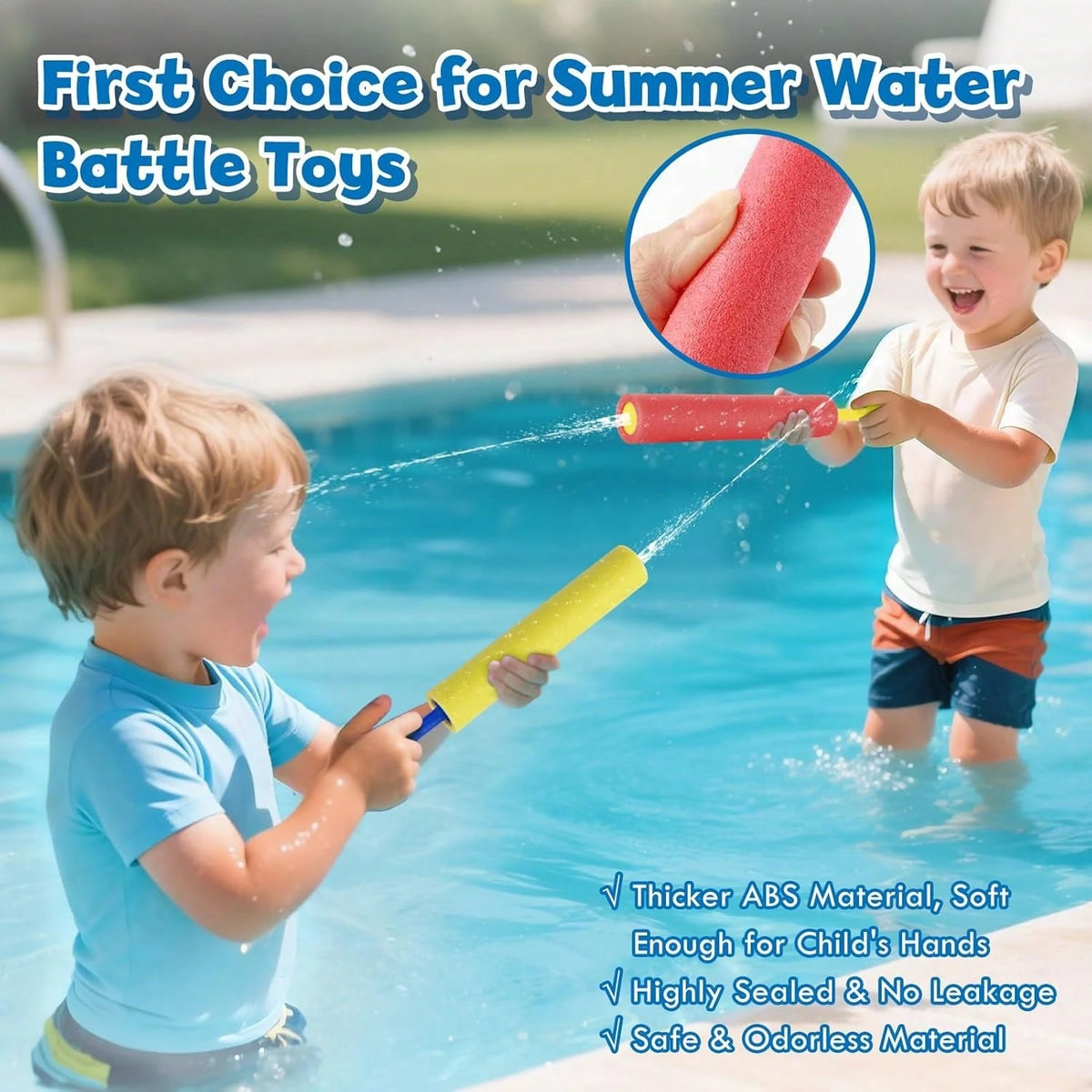 Super Water Gun Foam Spray Gun, Outdoor Toys For Beach Swimming Pool, Summer Party Family Games, Suitable For Children And Adults