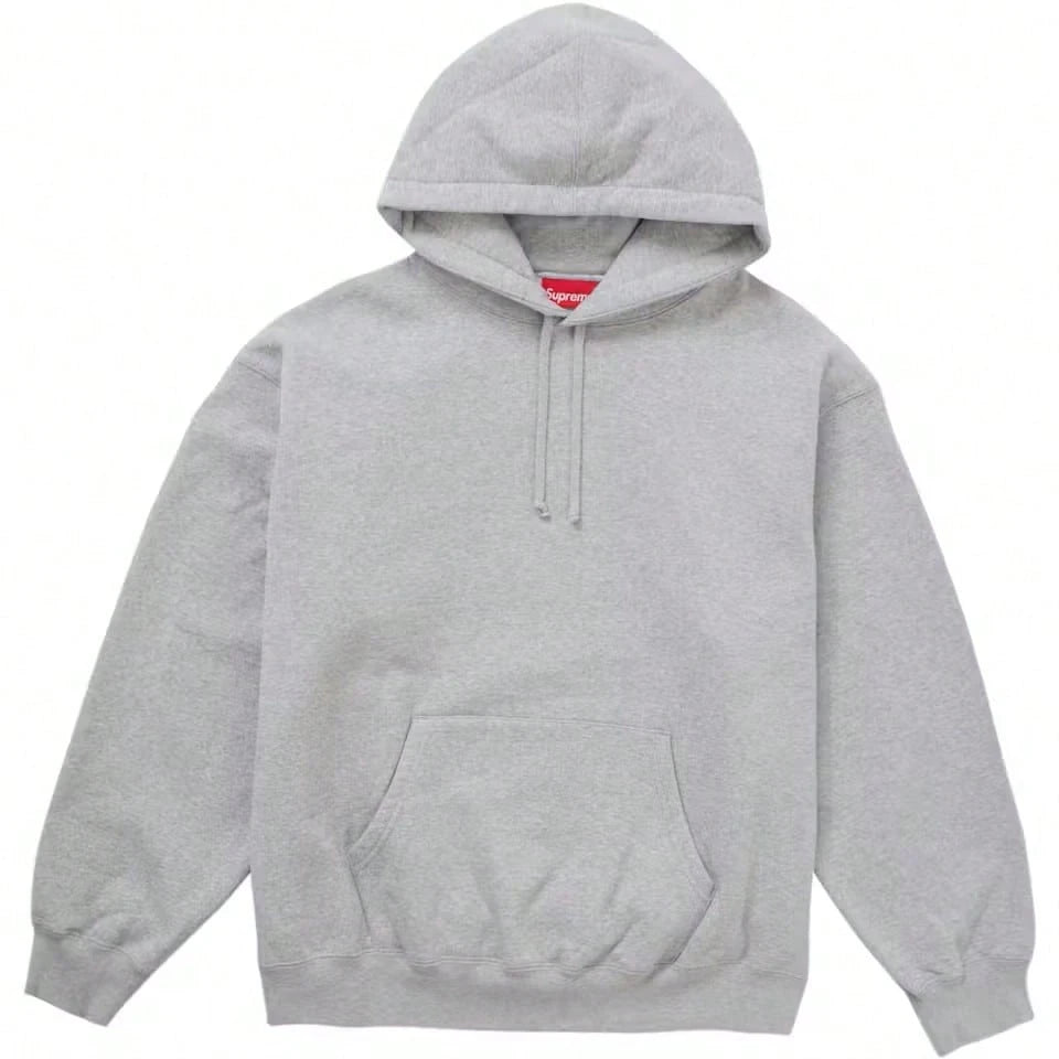 Supreme Satin Applique Hoodie FW24| Premium Heavyweight Crossgrain Fleece Hoodie, Streetwear Layering Set For Men & Women