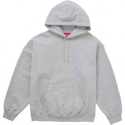 Supreme Satin Applique Hoodie FW24| Premium Heavyweight Crossgrain Fleece Hoodie, Streetwear Layering Set For Men & Women