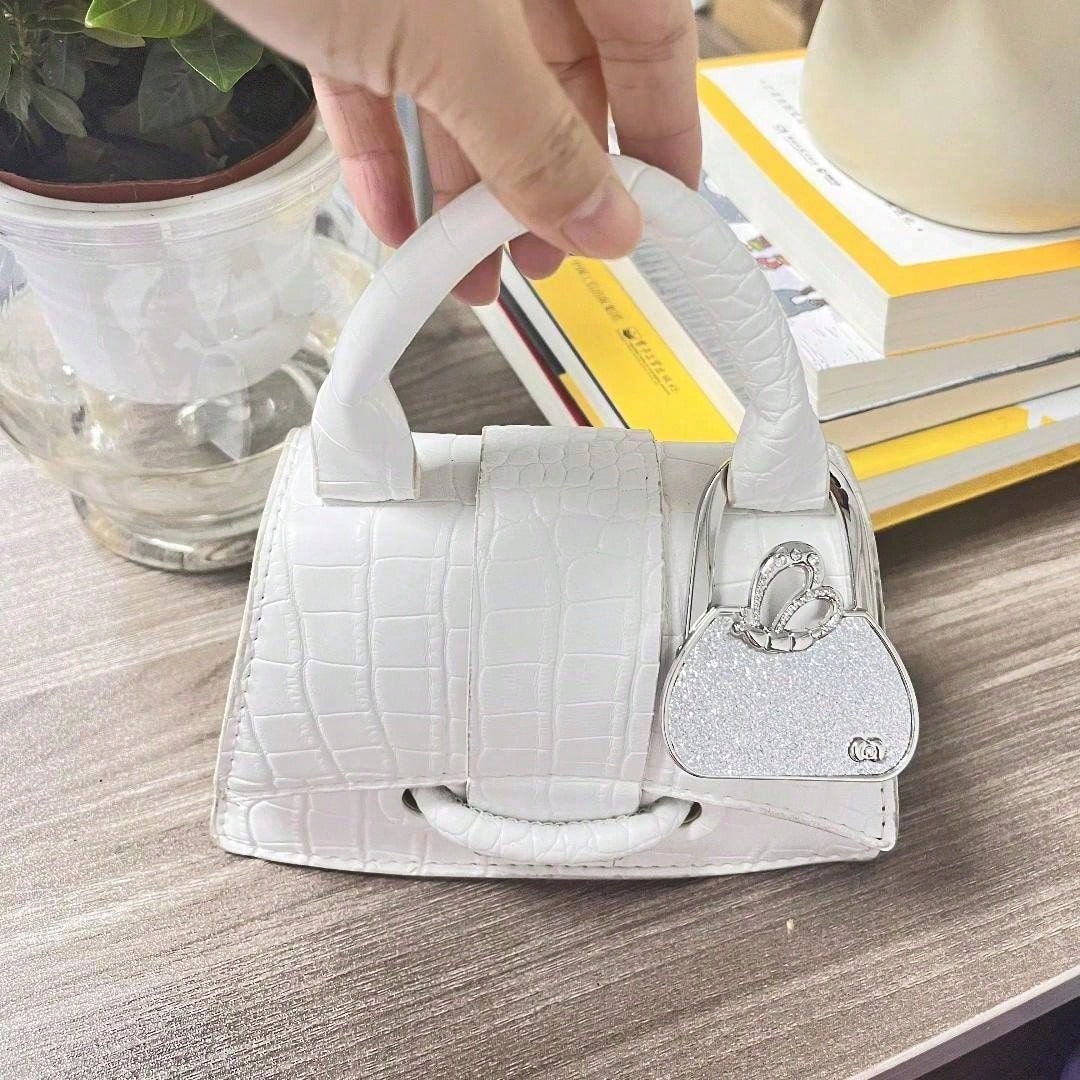 Swan Design Creative Hanging Bag Hook, Foldable Desk Metal Book Bag Hanger