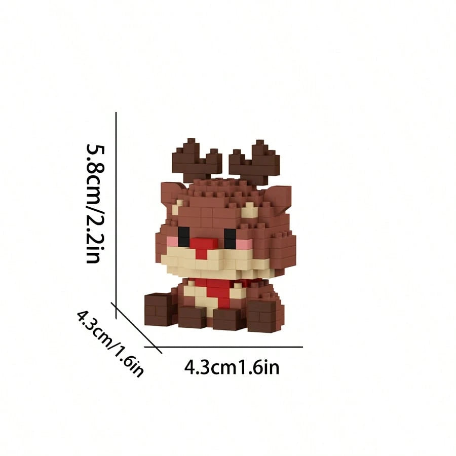 Sweetheart Cute Series, Cute Cat & Dog Building Blocks, Micro Particle Blocks, Suitable As Birthday Gift, DIY Assembly Decoration, Stress Relief Blocks, Building Block Ornament, Puzzle Blocks, Abstrac