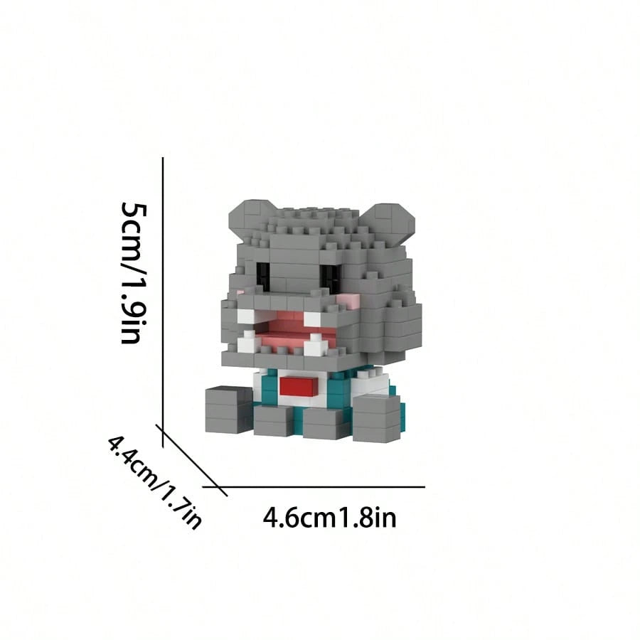 Sweetheart Cute Series, Cute Cat & Dog Building Blocks, Micro Particle Blocks, Suitable As Birthday Gift, DIY Assembly Decoration, Stress Relief Blocks, Building Block Ornament, Puzzle Blocks, Abstrac
