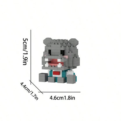 Sweetheart Cute Series, Cute Cat & Dog Building Blocks, Micro Particle Blocks, Suitable As Birthday Gift, DIY Assembly Decoration, Stress Relief Blocks, Building Block Ornament, Puzzle Blocks, Abstrac