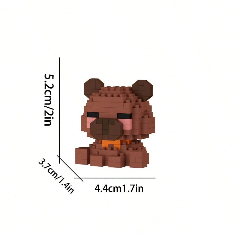 Sweetheart Cute Series, Cute Cat & Dog Building Blocks, Micro Particle Blocks, Suitable As Birthday Gift, DIY Assembly Decoration, Stress Relief Blocks, Building Block Ornament, Puzzle Blocks, Abstrac