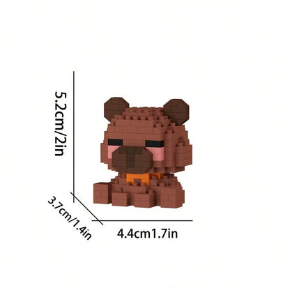 Sweetheart Cute Series, Cute Cat & Dog Building Blocks, Micro Particle Blocks, Suitable As Birthday Gift, DIY Assembly Decoration, Stress Relief Blocks, Building Block Ornament, Puzzle Blocks, Abstrac