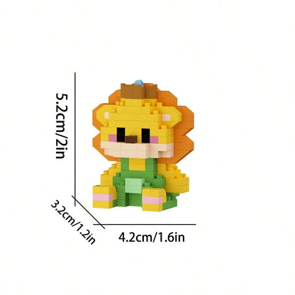 Sweetheart Cute Series, Cute Cat & Dog Building Blocks, Micro Particle Blocks, Suitable As Birthday Gift, DIY Assembly Decoration, Stress Relief Blocks, Building Block Ornament, Puzzle Blocks, Abstrac