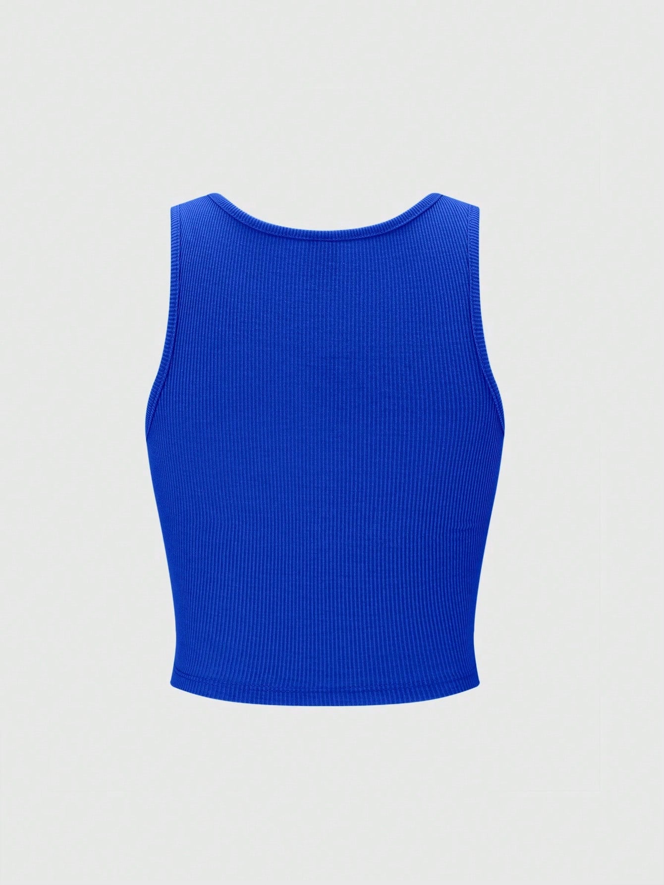 Sweetra Women's Plain Singlet, Minimalist, Casual, For Daily Wear Graphic Tees Women Tops Top Croppedcroptop Teenstop Whitewomen Crop Topcrop Top White