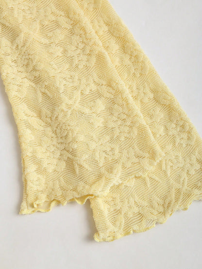 Sweetra Y2K Sexy Lace Asymmetric Shoulder Asymmetrical Hem Dress