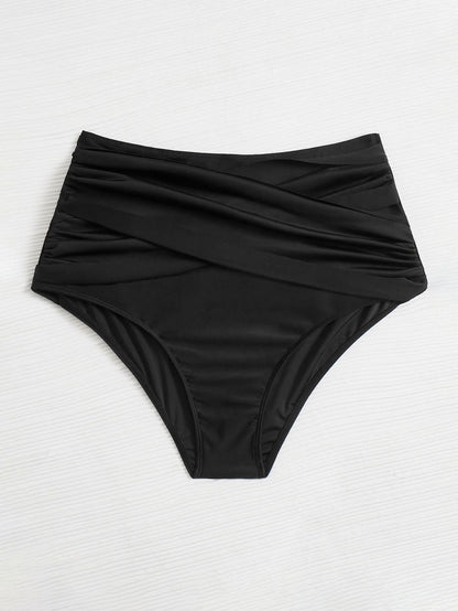 Swim Lushoire Summer Beach Plus High Waisted Bikini Panty