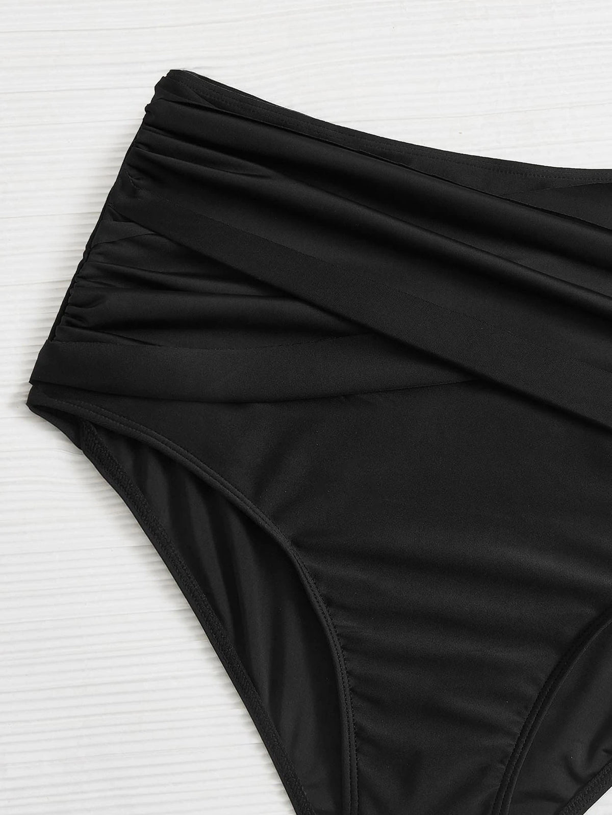 Swim Lushoire Summer Beach Plus High Waisted Bikini Panty