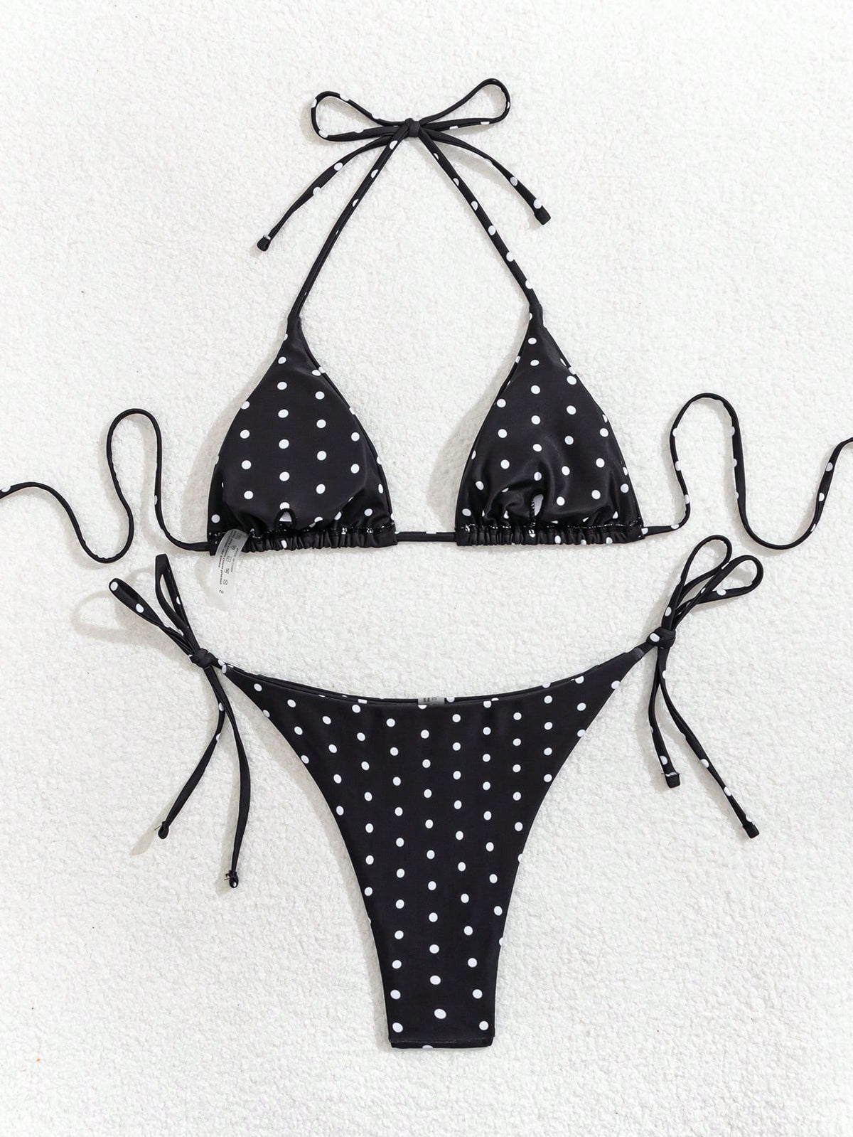 Swim Mod Random Floral Print Bikini Set For Beach Vacation For Summer