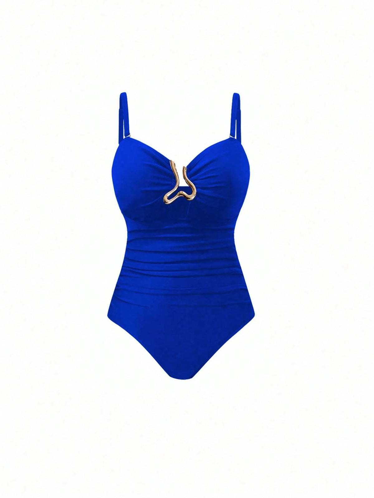 Swim Oasis Plus Size Women's High-End Oasis Two Pieces Black Bandeau Slim-Fit Swimsuit With Sheer Mesh Cover-Up Skirt, Perfect For Beach Vacation In Summer