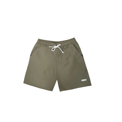Swim Shorts Logo Green - Four Street