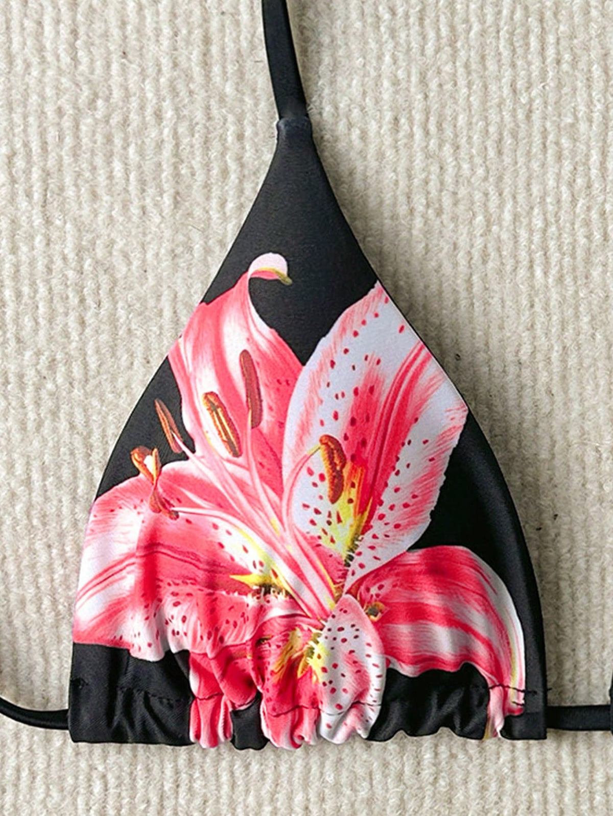 Swim Vcay New Summer Fashion Beachwear: Sexy And Elegant Floral Print Bikini Top –Swimsuits For Woman.Vacation Outfits Women.
