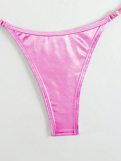 Swim Women's Pink Fashionable Swimwear Bottom
