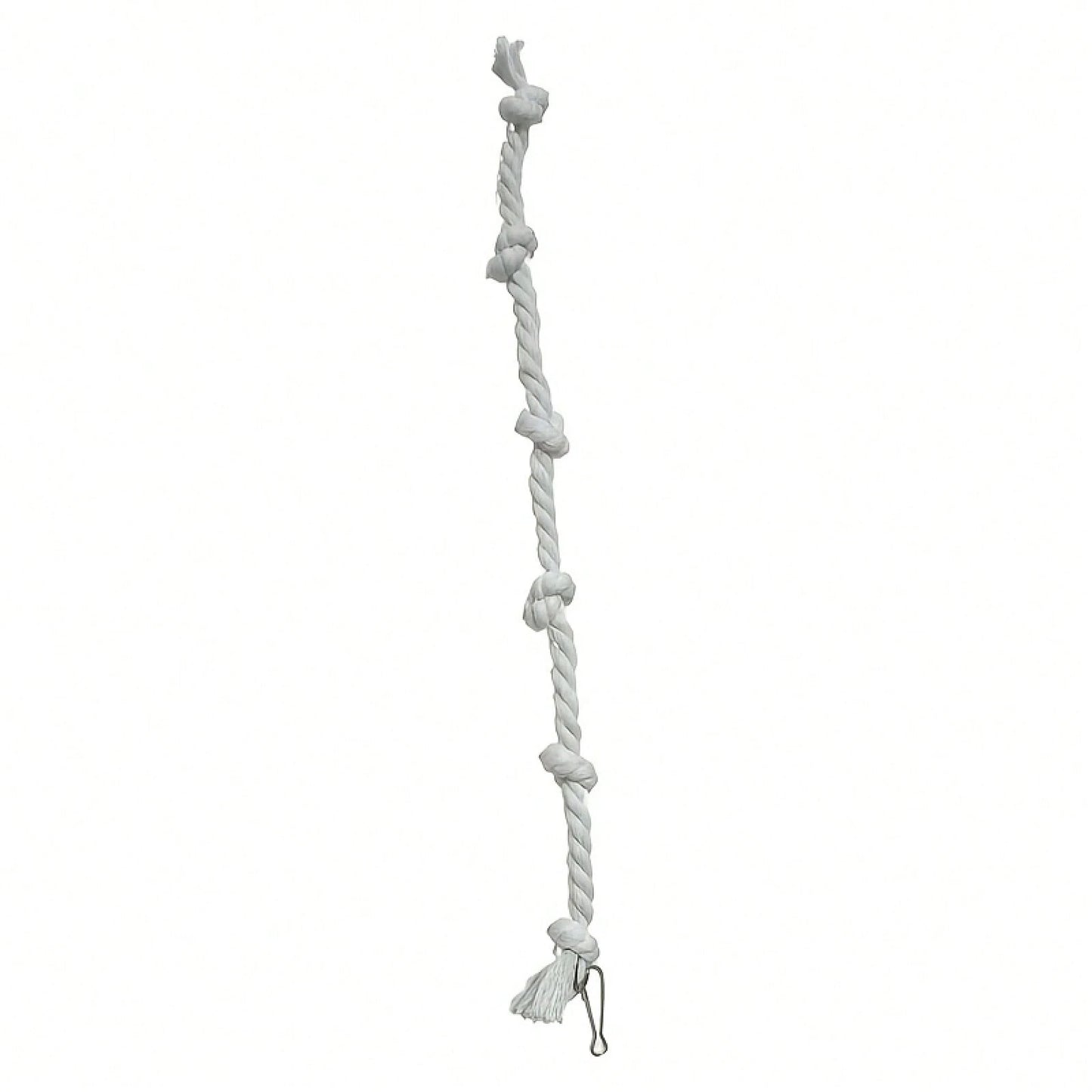 Swinging Cage With Knots, A Climbing Toy For Parrots, Perfect For Keeping Budgies Entertained.