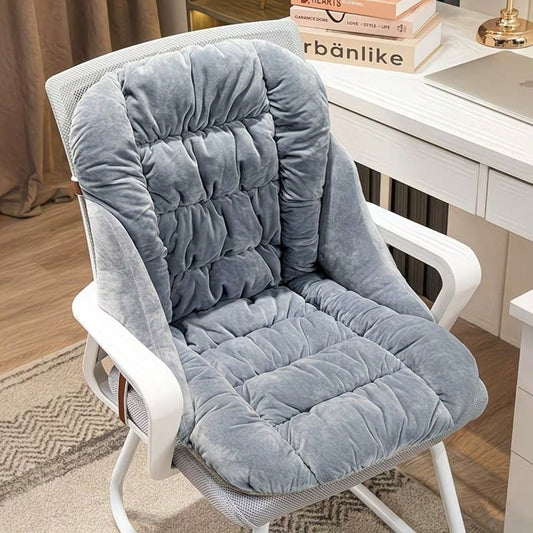 TAIMASI 1pc Ultra-Soft Chair Cushion With Lumbar Support – Non-Slip Backrest Seat Pad For Office, Patio & Dining Chairs, 7 Colors – Ideal For Elderly, Back-To-School & Christmas Gifts Seat Cushion Off