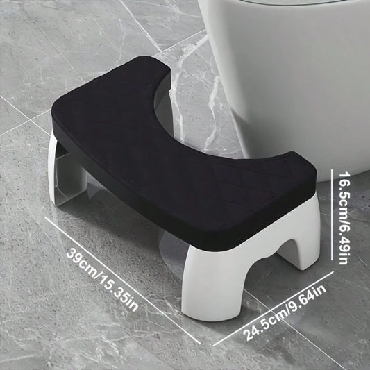 TAIMASI Portable Toilet Foot Stool, Ergonomic 35° Angle Squat Assist, Non-Slip & Durable Plastic Bathroom Stool, Compact Design For Easy Storage, Ideal For Limited Mobility Users, Ideal Birthday Hallo
