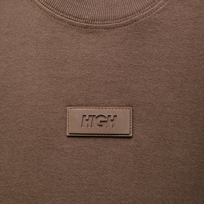 Tee Patch Embossed Brown