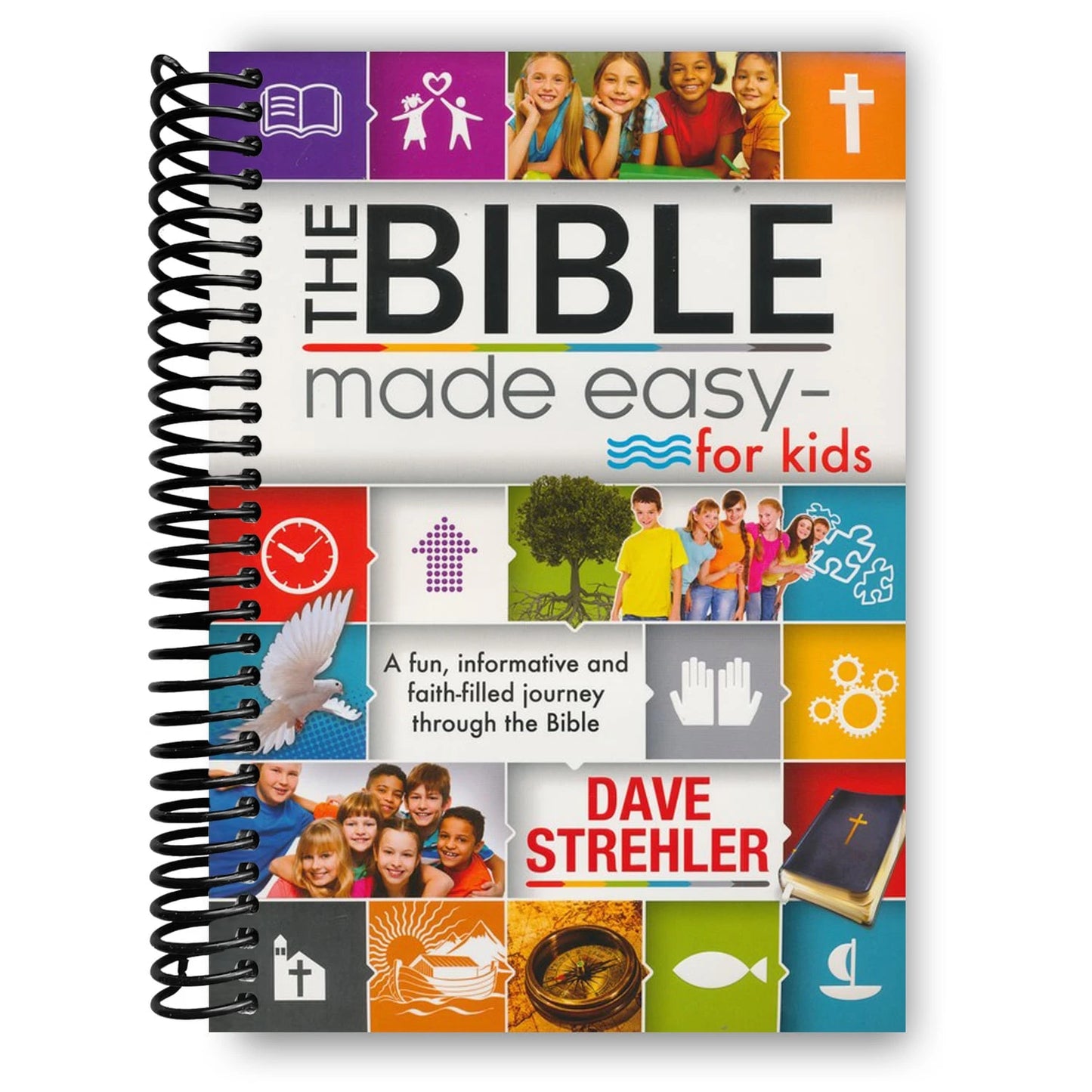 The Bible Made Easy- For Kids (Spiral Bound)