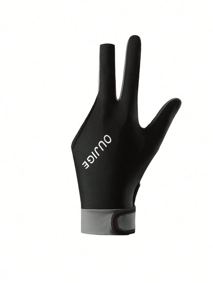 Thin And Breathable Open-Finger Non-Slip Snooker Pool Gloves, Non-Slip Single Pool Gloves.