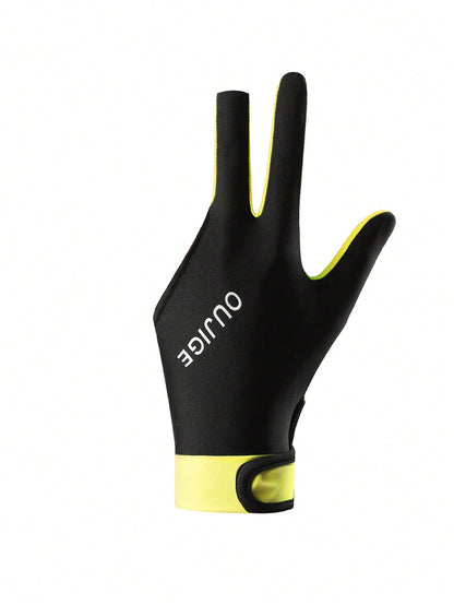 Thin And Breathable Open-Finger Non-Slip Snooker Pool Gloves, Non-Slip Single Pool Gloves.