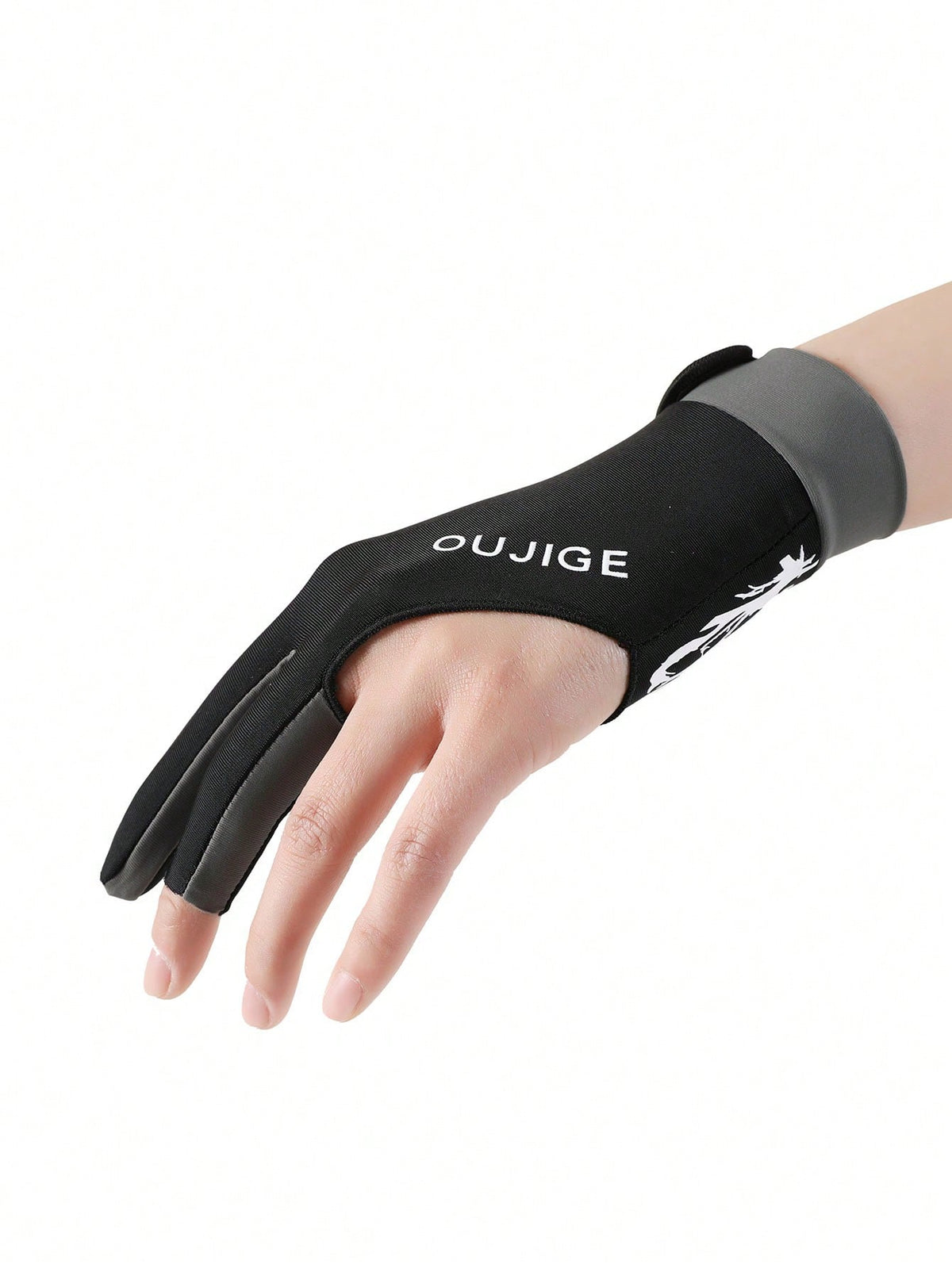 Thin And Breathable Open-Finger Non-Slip Snooker Pool Gloves, Non-Slip Single Pool Gloves.