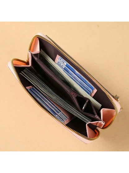 Touch Screen Mobile Phone Bag Female Cross Bag Anti-Theft Multi-Functional Shoulder Transparent Mini Small Bag Mobile Phone Bag Thanksgiving Day Gift Wallet Long Wallet With Strap Cell Phone Pouch For