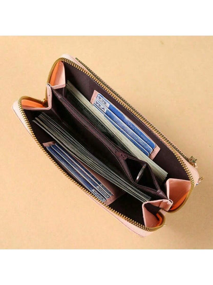 Touch Screen Mobile Phone Bag Female Cross Bag Anti-Theft Multi-Functional Shoulder Transparent Mini Small Bag Mobile Phone Bag Thanksgiving Day Gift Wallet Long Wallet With Strap Cell Phone Pouch For