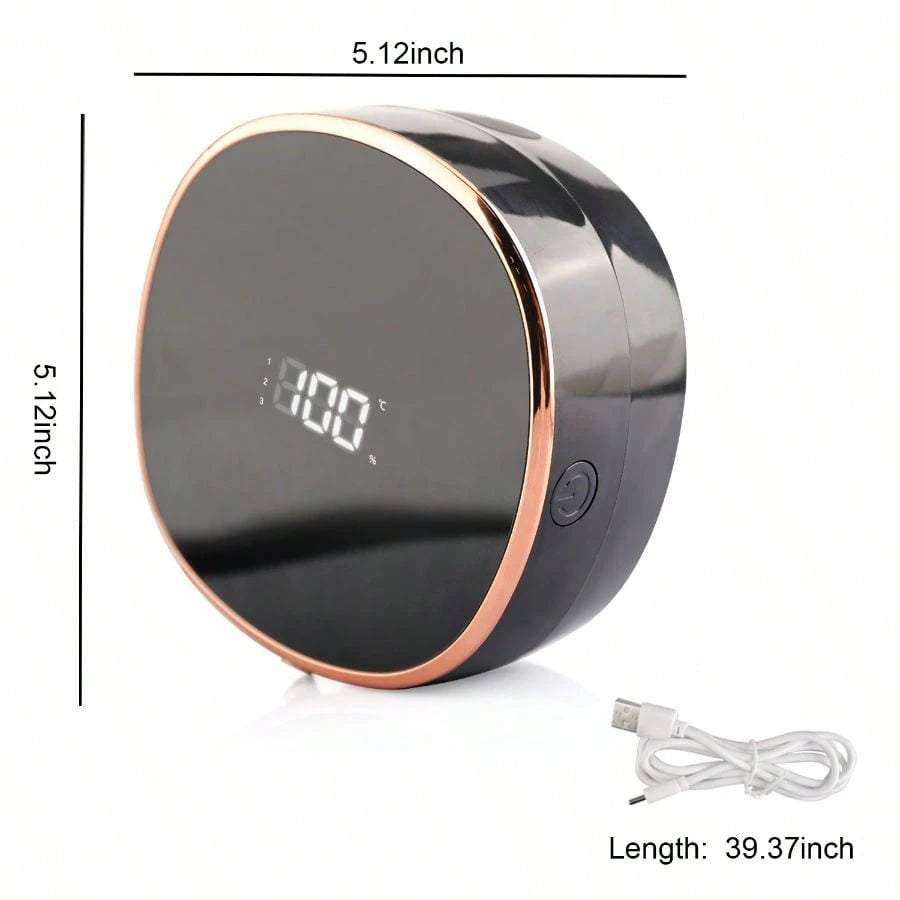 Touchless Wall-Mounted Foaming Soap Dispenser- Automatic Rechargeable Hands-Free Soap Dispenser With Smart Electric Auto Dispensing For Bathroom Or Kitchen