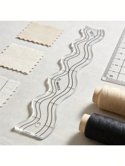 Transparent Acrylic Quilting Template- Precision Sewing Ruler For Patches And DIY Crafts